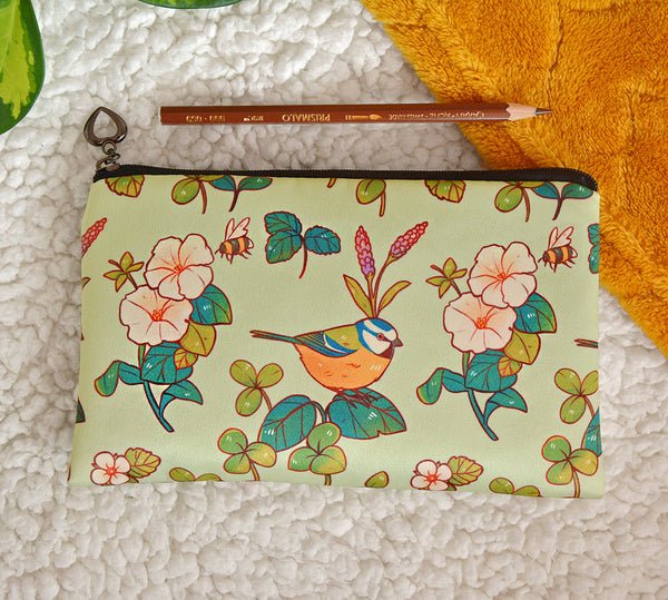 Garden Friends Zip Pouch