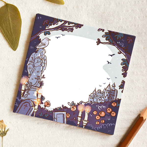 Bloco de notas artesanal Moonlight Forest