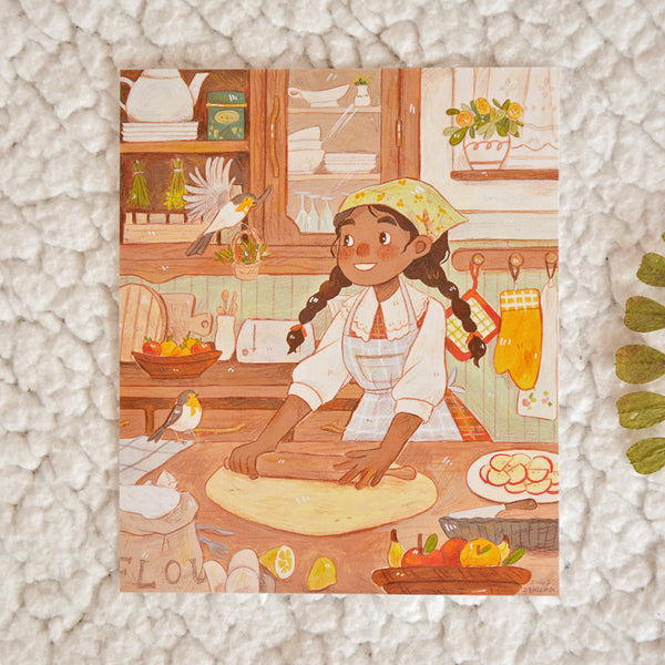 Baking with Friends Mini Print