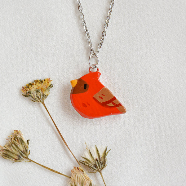 Cardinal Stainless Steel Necklace