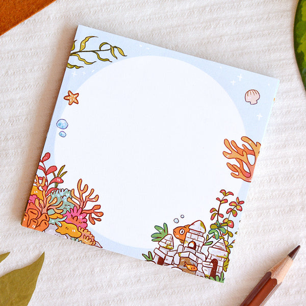 Sea Corals Handmade Memopad