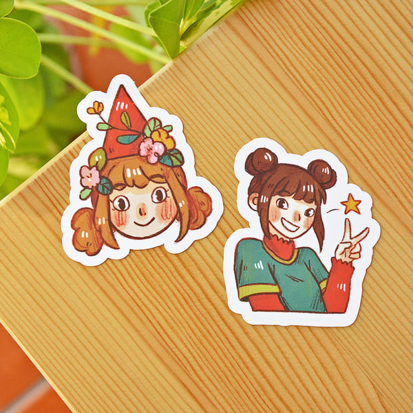 Hey Cutie! Stickers
