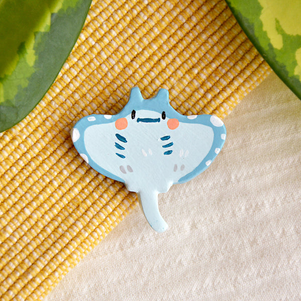 Manta Ray Pin
