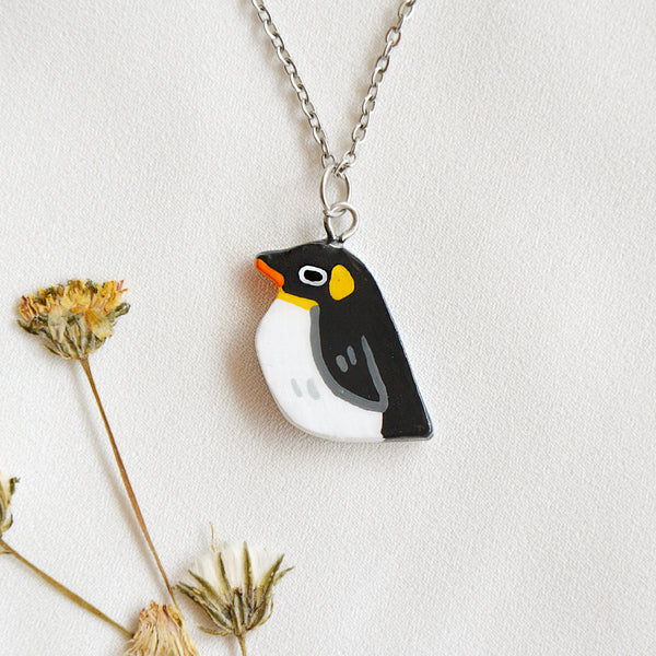 Penguin Stainless Steel Necklace