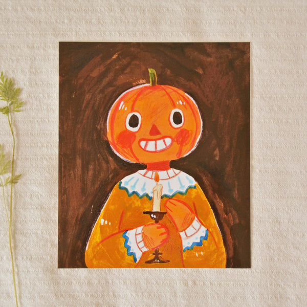 Pumpkin Friend Mini Prints