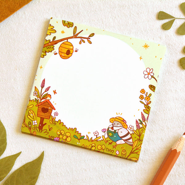 Gardener Pigeon Handmade Memopad