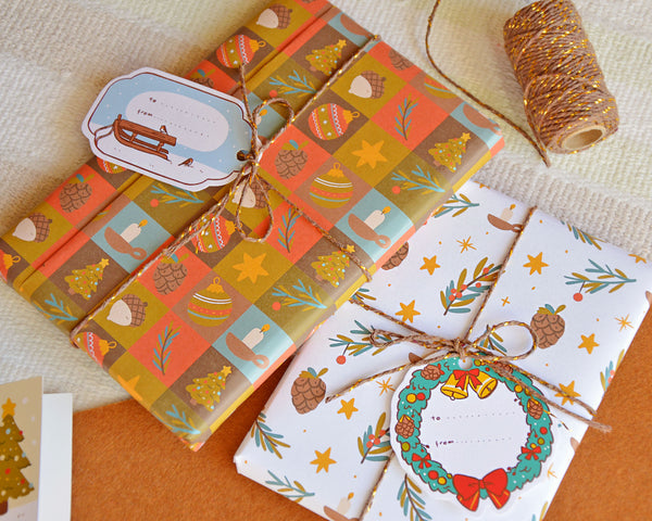 Printable Christmas Wrapping Paper
