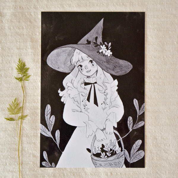 Little Witch Mini Print